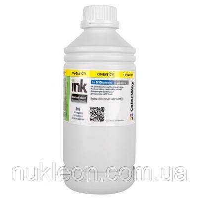 Популярний! Чорнило ColorWay Epson L-800/810/850 1л Yellow (CW-EW810Y1) - Краща якість тільки на Nukleon.com.ua