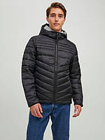 Куртка JJEHERO PUFFER HOOD NOOS 12211785-Black Jack & Jones XL Черный