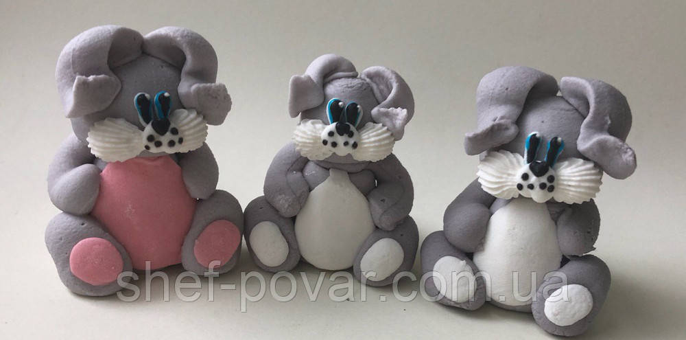 Кондитерська прикраса «Три зайця» ТМ Slado, фото 1