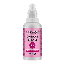 Кремовий окисник Nikk Mole Oxidant Cream 3%, 30 мл