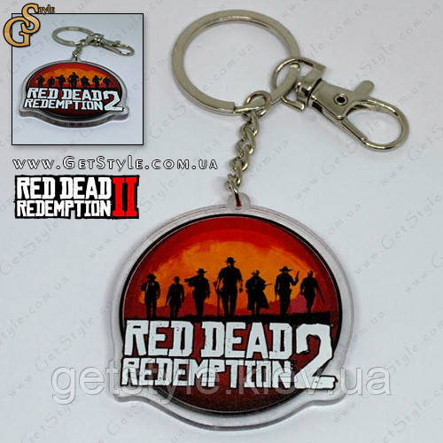 Брелок акриловий Red Dead 2 у подарунковій упаковці, фото 1