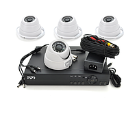 Комплект видеонаблюдения Indoor AHD 019-4-1.3MP PiPo ( Xmeye )