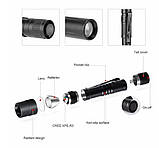 LED ліхтарь світлодіодний тонкий 135х14 мм для роботи і відпочинку, фото 6