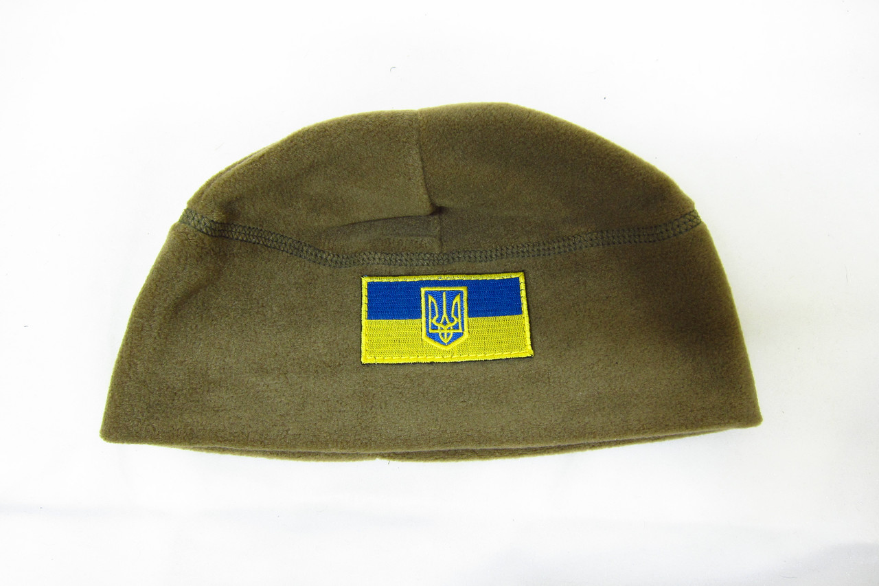 Шапка військова зимова флісова койот DAVANI 00602-2