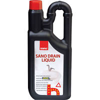 Популярний! Засіб для прочищення труб Sano Drain Liquid 1 л (7290012117916) - Краща якість тільки на Nukleon.com.ua