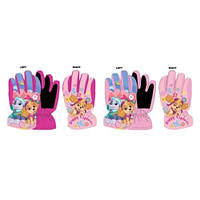 Перчатки болоневые для девочек оптом, Disney, 3-8 лет, Арт. PAW-A-GLOVES-156