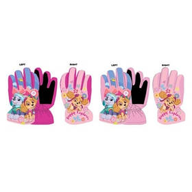 Рукавички балоневі для дівчаток оптом, Disney, 3-8 років, Арт. PAW-A-GLOVES-156
