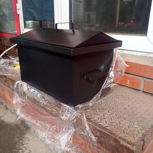 Коптильня походная для горячего копчения с гидрозатвором большая (ID ...