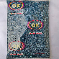 Бісер дрібний темно бірюзовий перламутр