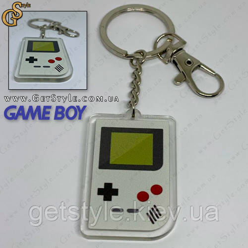Брелок акриловий Game Boy у подарунковому пакованні, фото 1