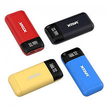 Портативна батарея Power Bank Case Xtar PB2S 2x18650-21700, QC+PD, LCD, колір у наявності, фото 4
