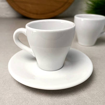 Чашка кавова 70мл з блюдцем Lubiana Паула (1700/1771), фото 2