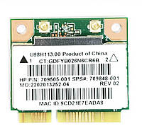 Wi-fi модуль HalfSize Mini pcie для HP! Realtek rtl8188ee (709848-005 709505-001) 802.11 b,g, n