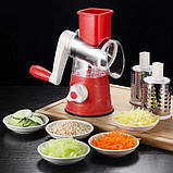 Овочерізка Kitchen Master Мультислайсер Кітчен Майстер. Тертка для овочів і фруктів, фото 2