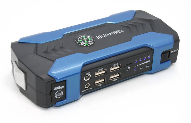 Пускозарядний пристрій Jump Starter + Power Bank 28000 мА·год для автомобіля AvitoTECH ZYX-J10, Blue, фото 1