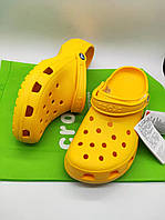 Сабо Crocs Classiс Yellow Clog желтые жовті