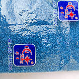 Бісер дрібний яскраво-блакитний прозорий, фото 2