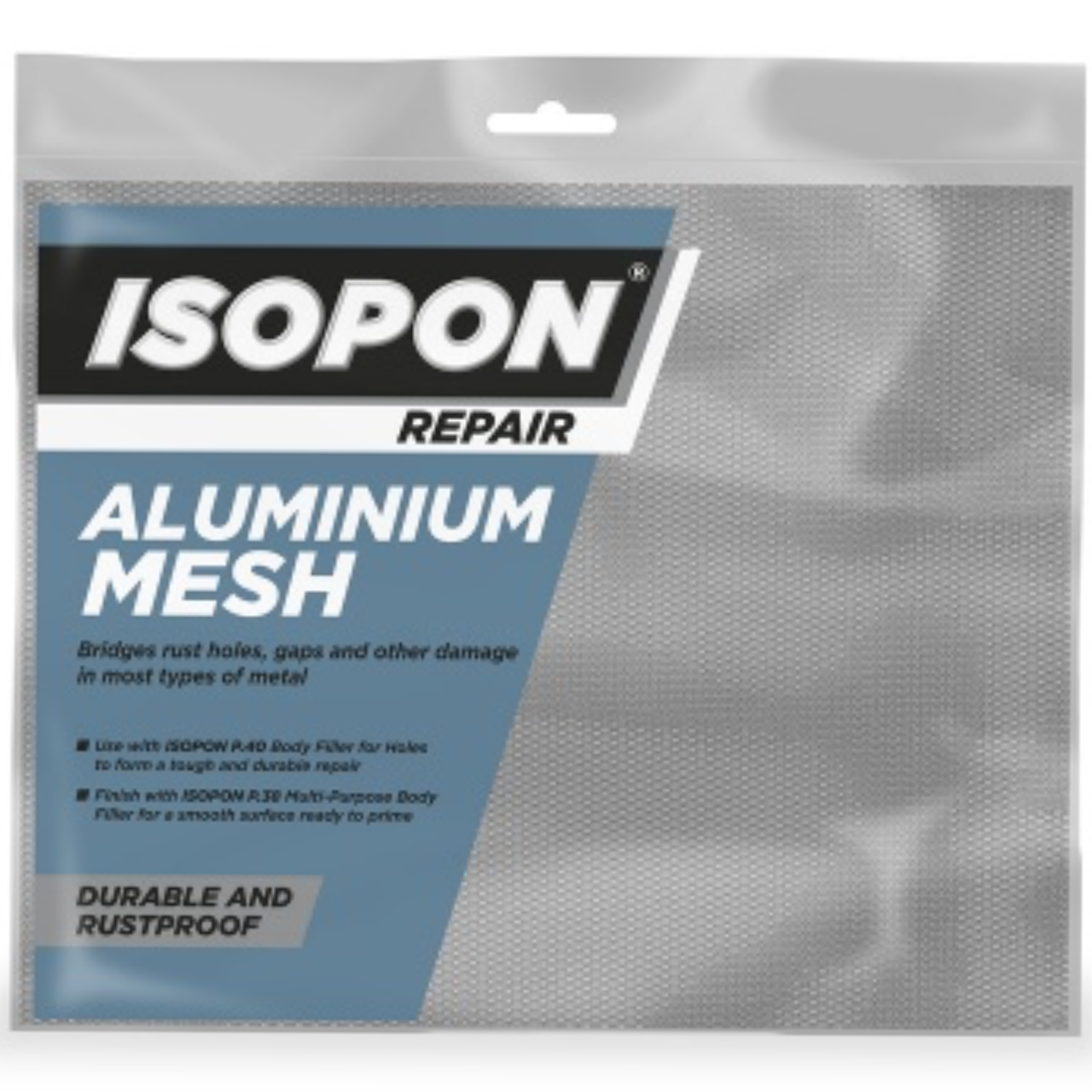 Сітка алюмінієва ISOPON Aluminium Mesh, 250 мм x 200 мм