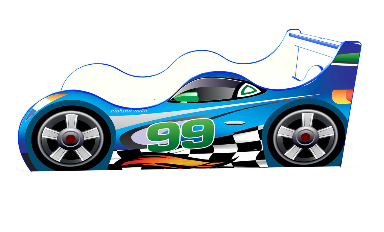 Дитяче ліжко у вигляді авто DRIVE 170*80 см, безкоштовна доставка