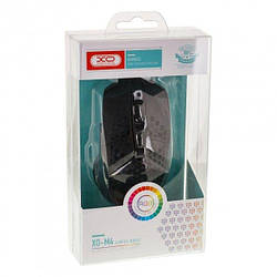 Комп'ютерна провідна USB мишка XO-M4 Streamer чорний