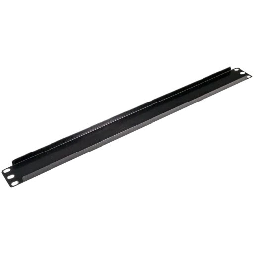 Заглушка 19", 1U, чорна, фото 1