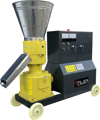 Гранулятор для виробництва пелет STILER 7,5кВт 400В, фото 1