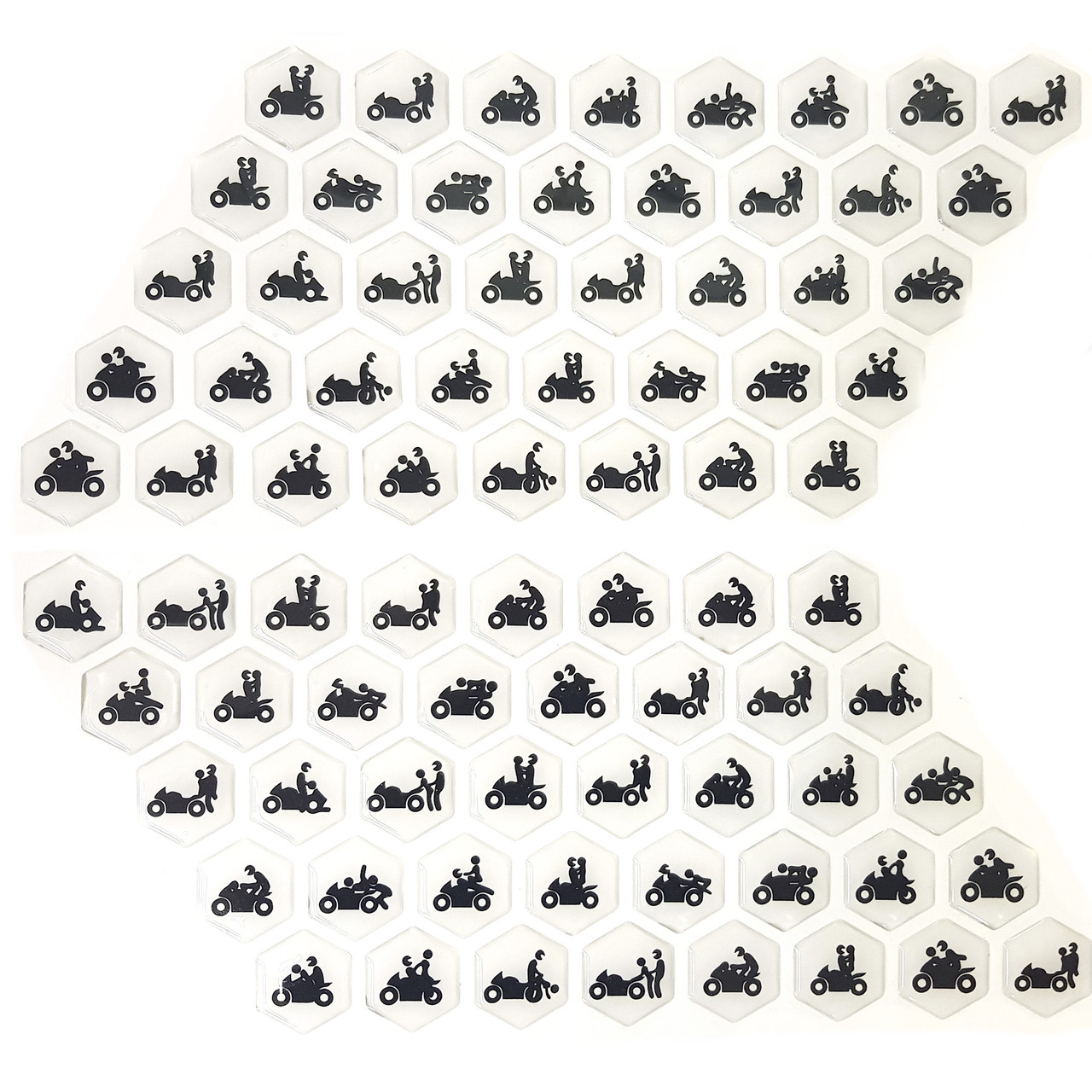 Соти на бак MM Камасутра Прозоро-Чорні