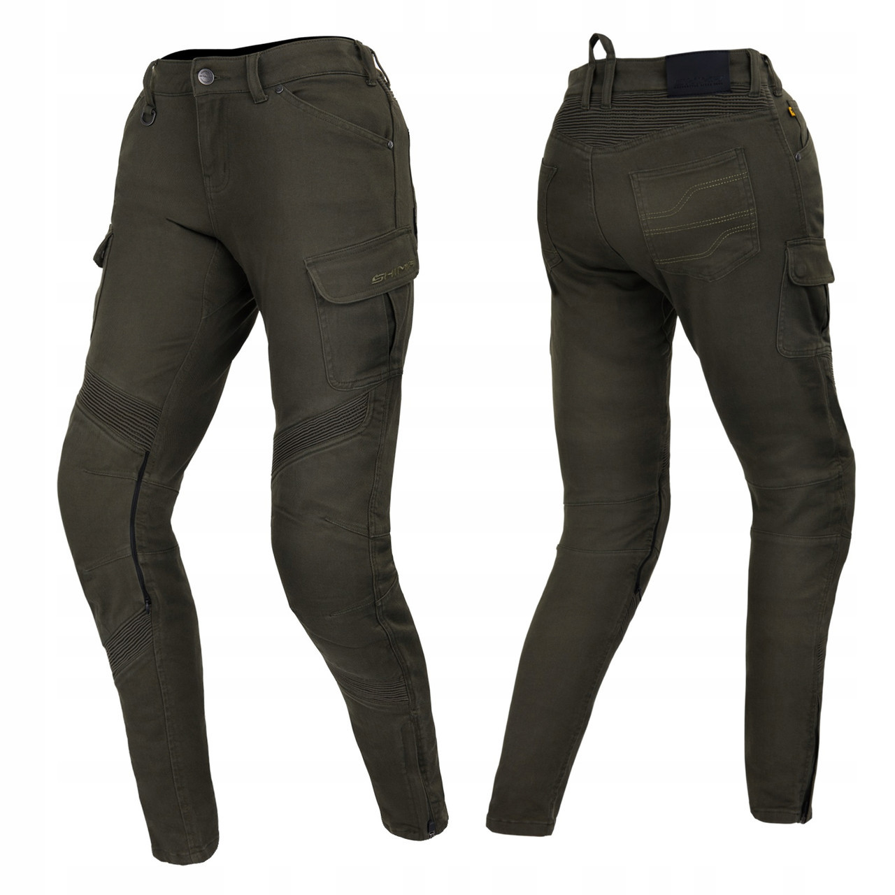 Мотоджинси SHIMA Giro 2.0 Khaki Lady W24-L32