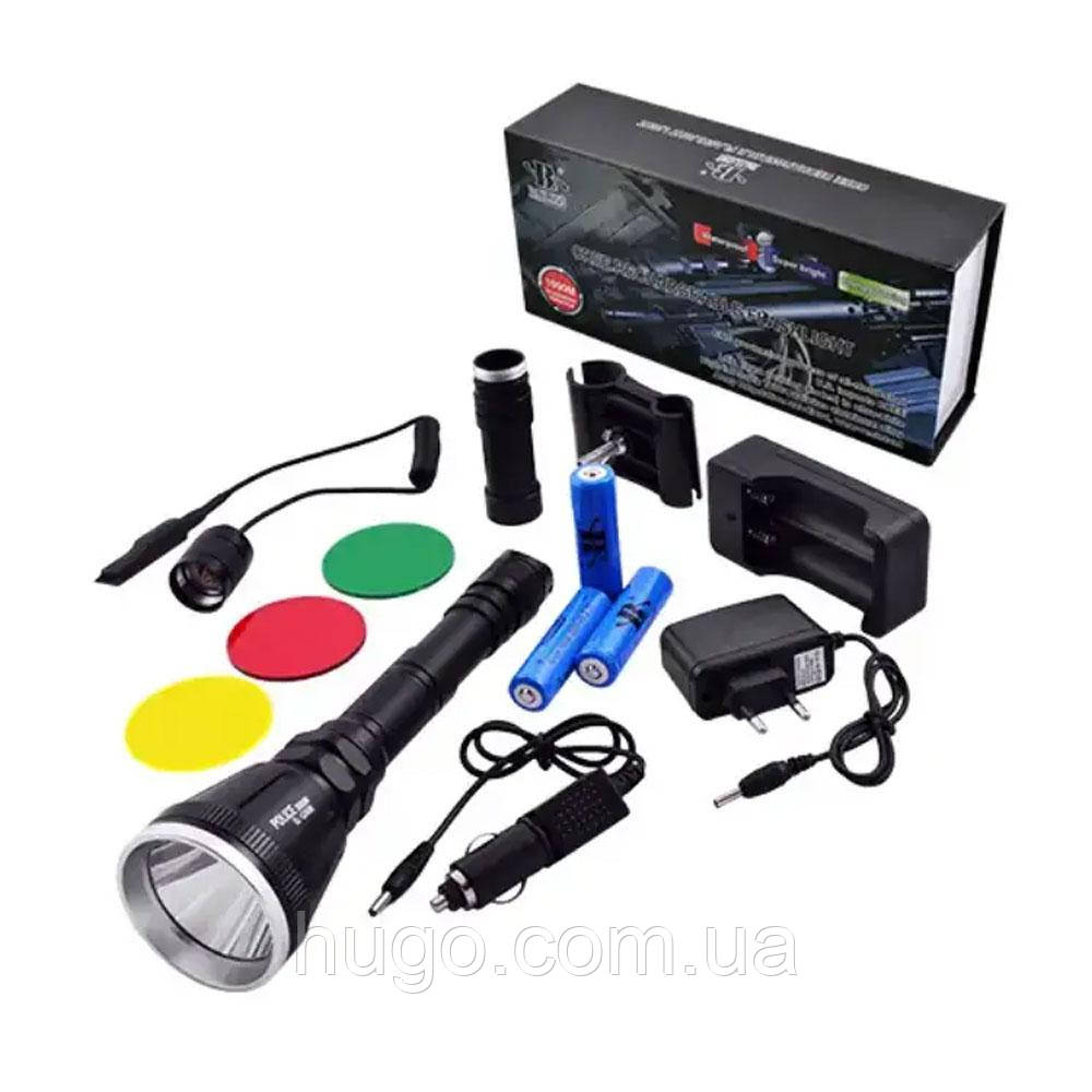 Ручний ліхтарик акумуляторний BL Q3888-T6 / Світлодіодний LED ліхтар / Ліхтарик на акумуляторі, фото 1