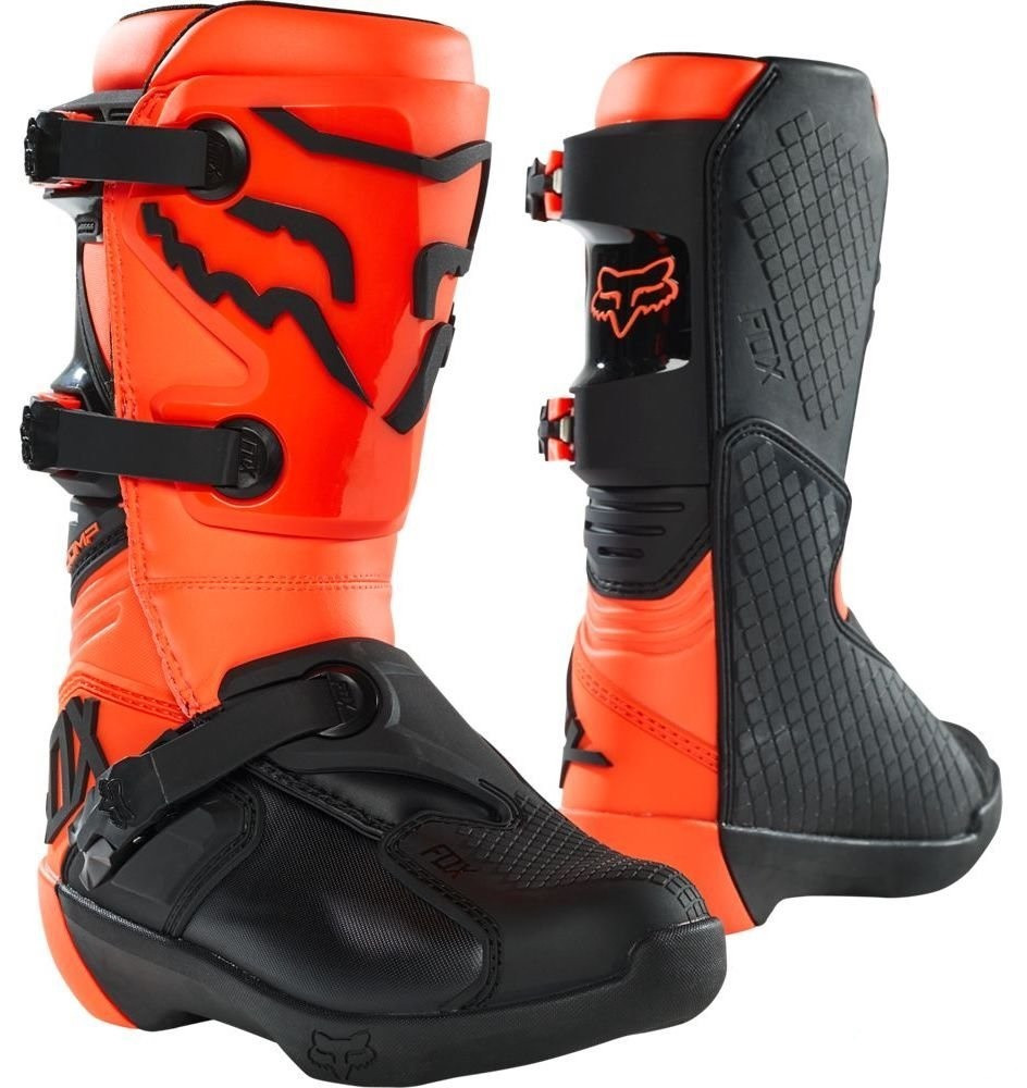 Мотоботи дитячі FOX Comp Youth Boot Flo Orange 3