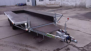 Причіп для пасочника 4,5 м х 2,1 м із проходом усередині. Гальма 1,6т на вісь!