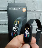 Фітнес браслет M7 (Smart Band) Black Розумний браслет Фітнес трекер, фото 2