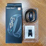 Фітнес браслет M7 (Smart Band) Black Розумний браслет Фітнес трекер, фото 10