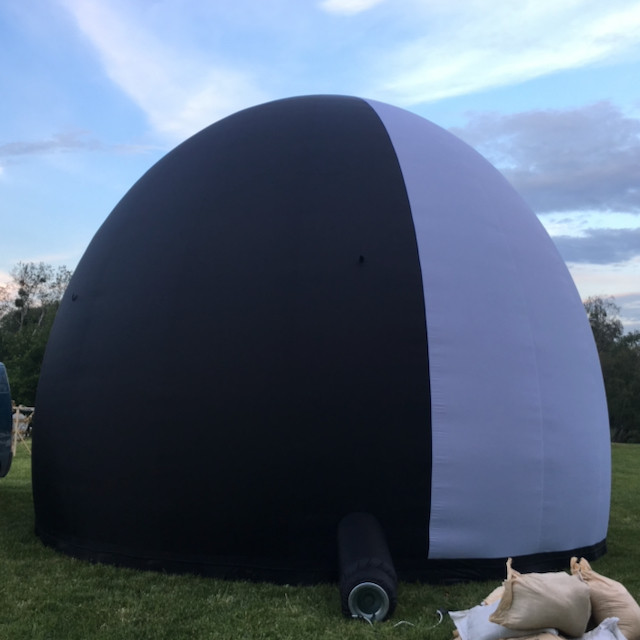 Надувний купол планетарій 6 метрів оболонка для мобільного планетарію