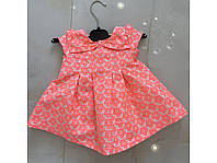 На праздник Нарядное Платье детское платье для девочки р 68 6 месяцев до 1 года