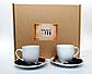 Бокс подарунковий "Кава у ліжко" - Подарунковий романтичний набір з двох кавових свічок соєвий у крафтовій подарунковій упаковці, фото 2