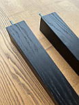Конус квадратні меблеві ніжки і опори з дерева H.350 / Квадрат-1, фото 3