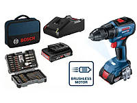 Аккумуляторный шуруповерт BOSCH GSR 18V-50 Set (06019H5004)