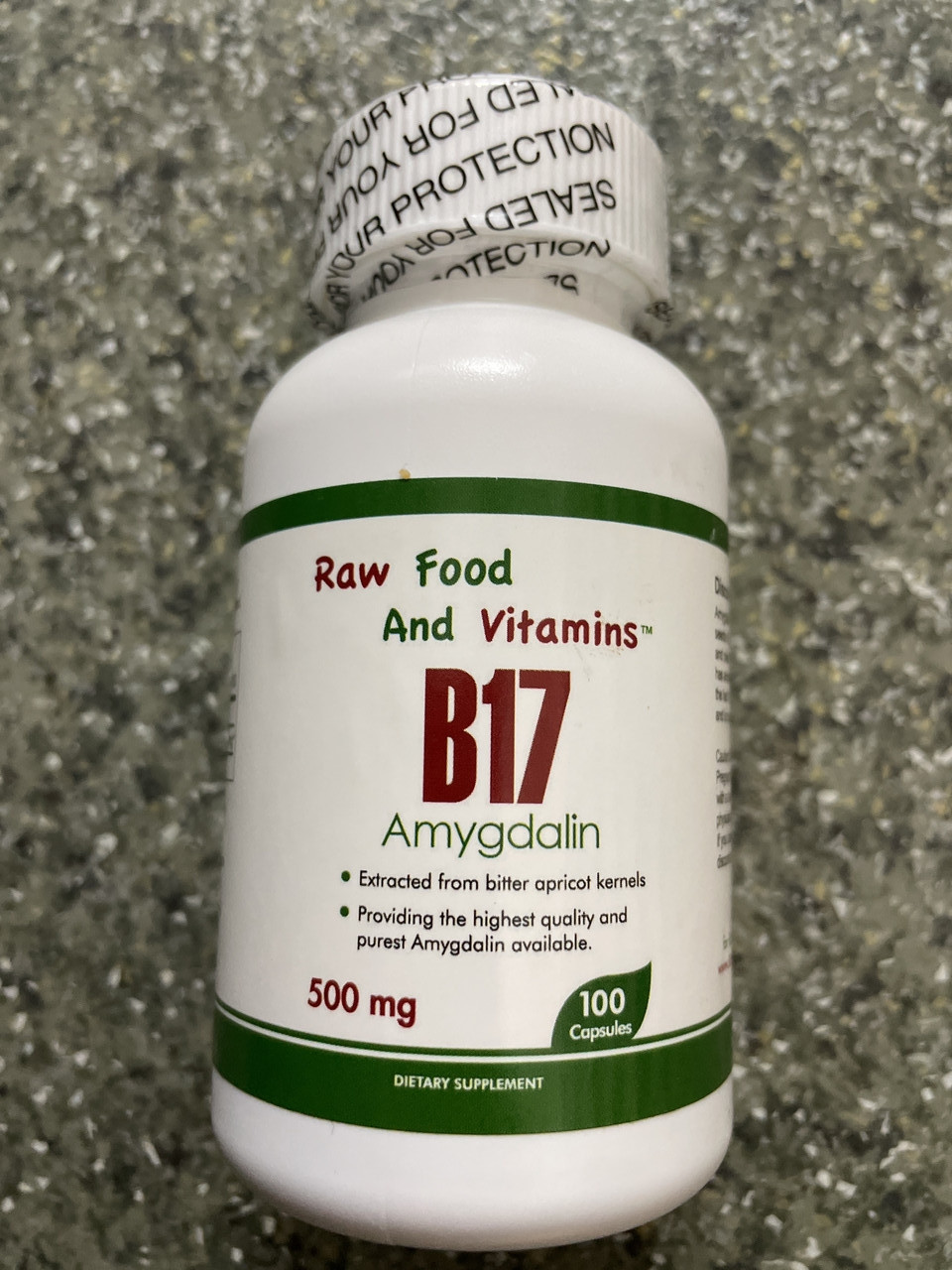 Вітамін Б17 Амігдалин NOVODALIN vitamin B17 500 mg 100 caps