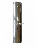 Труба дымоходная одностенная Versia-Lux 160x1000x0.8 мм