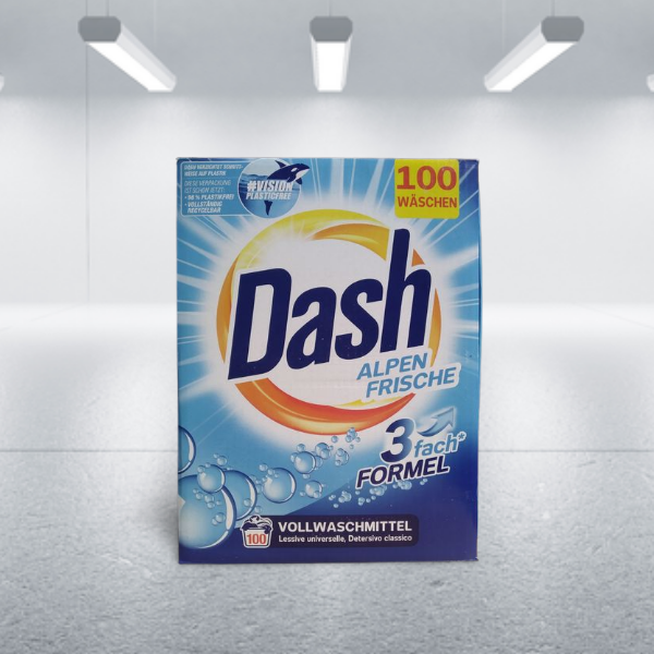 Стиральный Порошок Dash Alpen Frische 6 Кг (100 Стирок) Германия ...