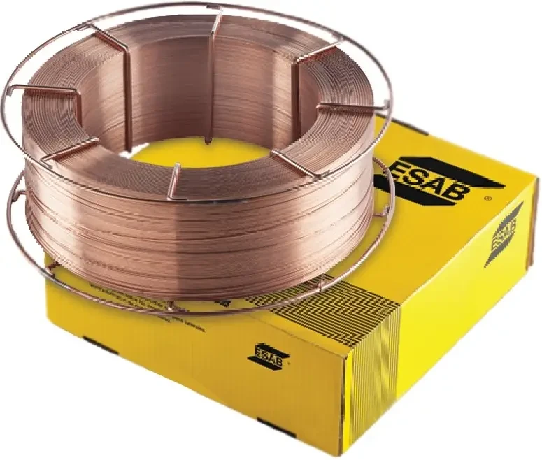 Зварювальний дріт обміднений OK Autrod 12.51 ESAB 1.0mm 18kg