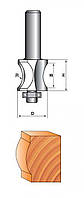 Фреза кромочная фигурная Глобус 1013 D24 h24