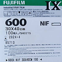 Fujifilm IX 600 рентгенівська технічна промислова NIF плівка 30x40 100л