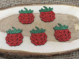 Патч з гліттером - 20 Малинка червона