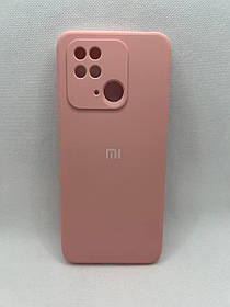 Чохол Silicone Full Cover Xiaomi Poco c40 Рожевий