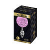 Металева анальна пробка Кролячий хвостик Alive Fluffy Twist Plug L Purple, діаметр 3,8 см, фото 2