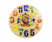 Игрушка часы деревянные - Детские игрушечные часы
