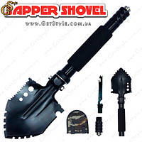 Многофункциональная саперная лопата 5 в 1 Sapper Shovel