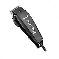 Машинка для стриження дротова з насадками для волосся й бороди Gemei GM-1016 Pro Black + Ножиці та Гребінець, фото 4